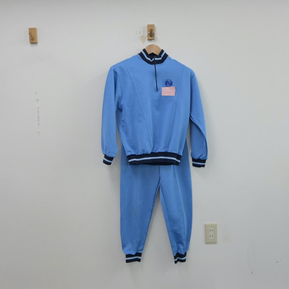 【中古】栃木県 野木第二中学校 女子制服 2点（ジャージ 上・ジャージ 下）sf015608