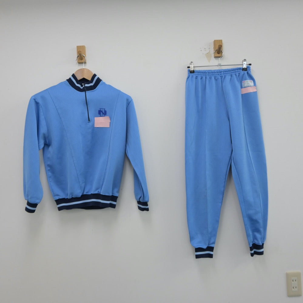 中古制服】栃木県 野木第二中学校 女子制服 2点（ジャージ 上