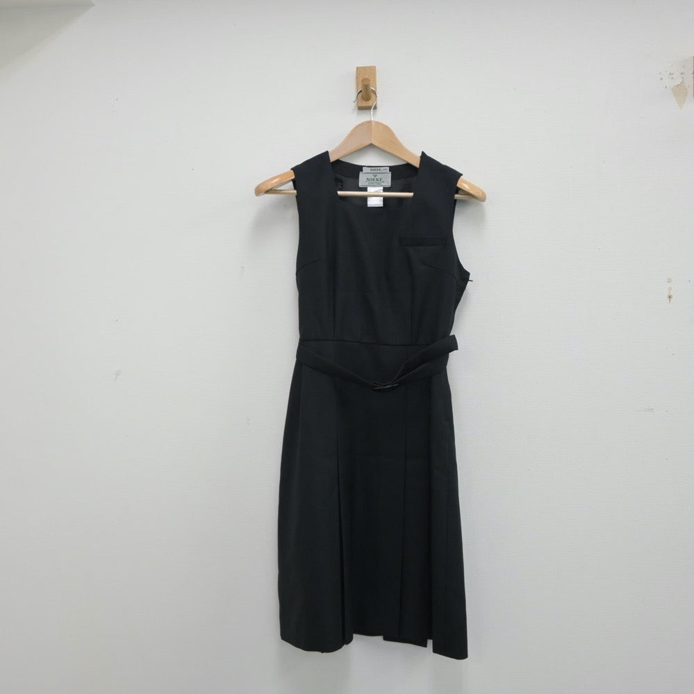 【中古】静岡県 焼津中央高等学校 女子制服 3点（ブレザー・シャツ・ジャンパースカート）sf015609