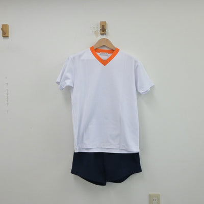 【中古】静岡県 焼津中央高等学校 女子制服 2点（体操服 上・体操服 下）sf015612