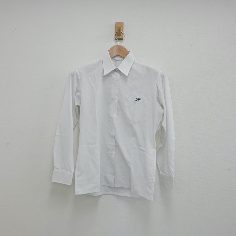 【中古】千葉県 日出学園高等学校 女子制服 3点（シャツ・ニット）sf015614