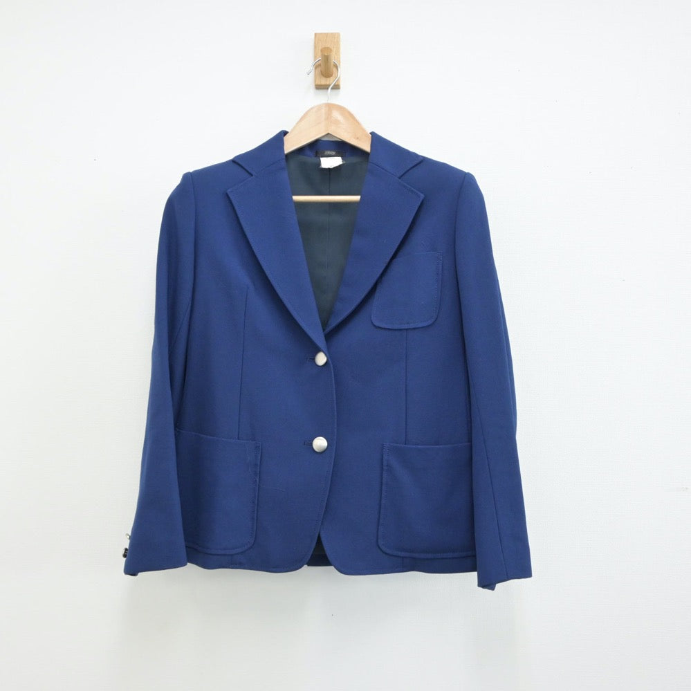 【中古】東京都 国際基督教大学高等学校 女子制服 3点（ブレザー・スカート）sf015621