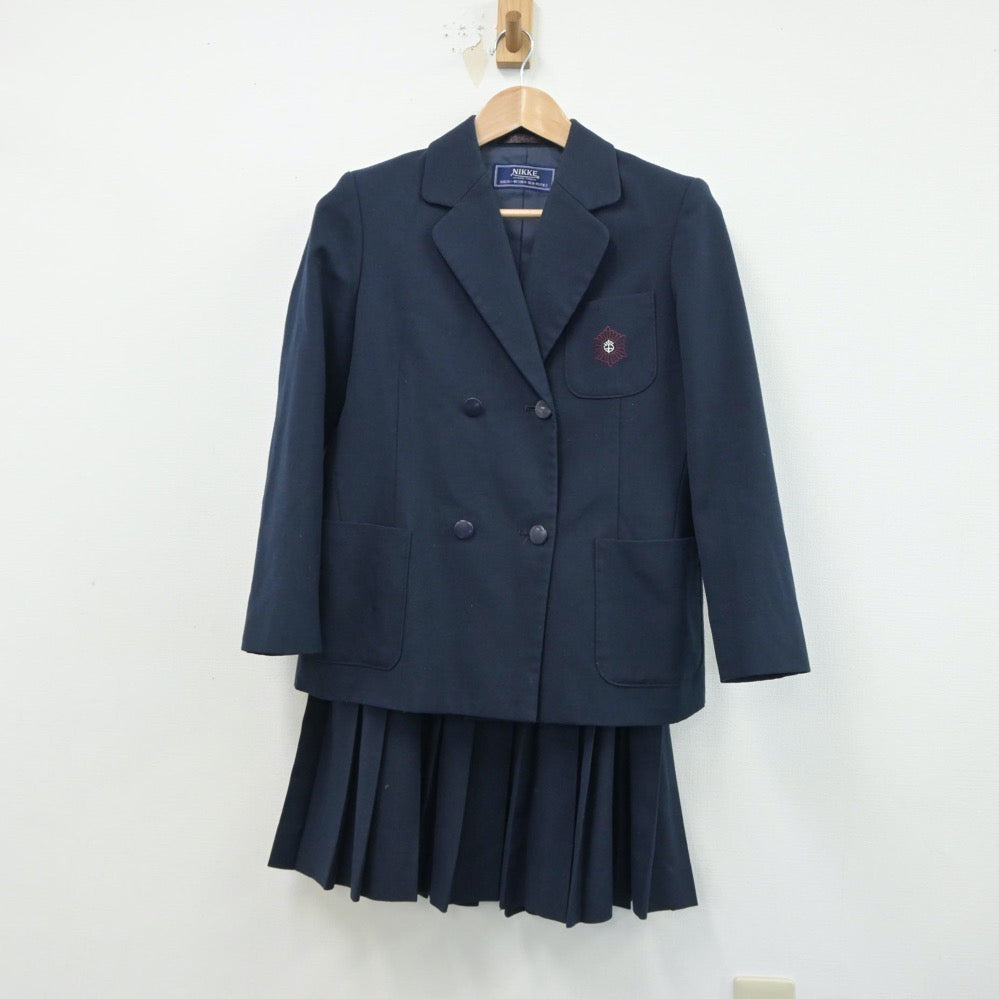 【中古】栃木県 泉中学校 女子制服 3点（ブレザー・ベスト・スカート）sf015628