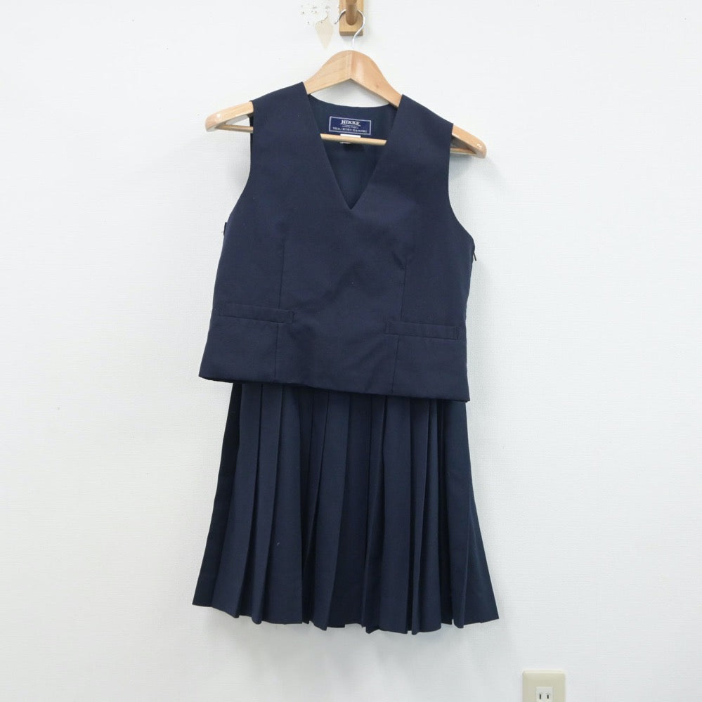 【中古】栃木県 泉中学校 女子制服 3点（ブレザー・ベスト・スカート）sf015628