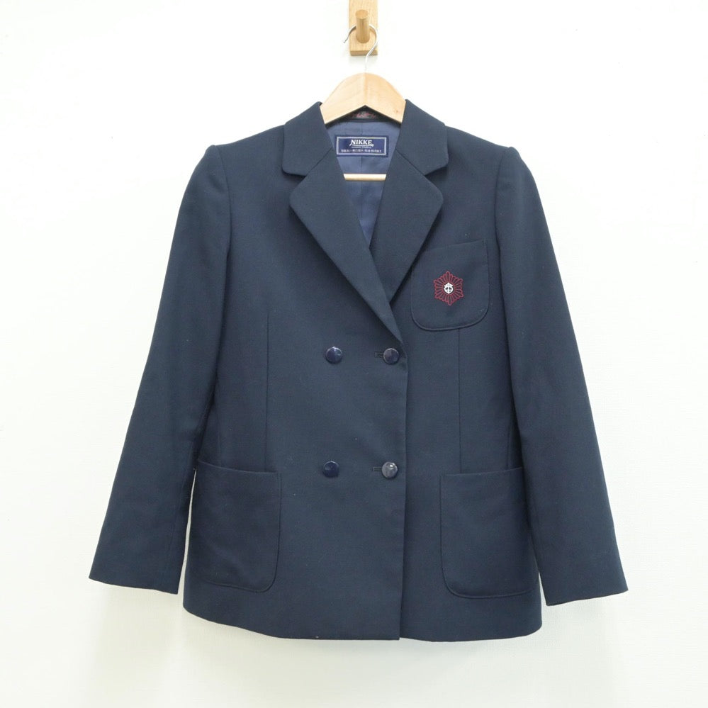 【中古】栃木県 泉中学校 女子制服 2点（ブレザー・ベスト）sf015629