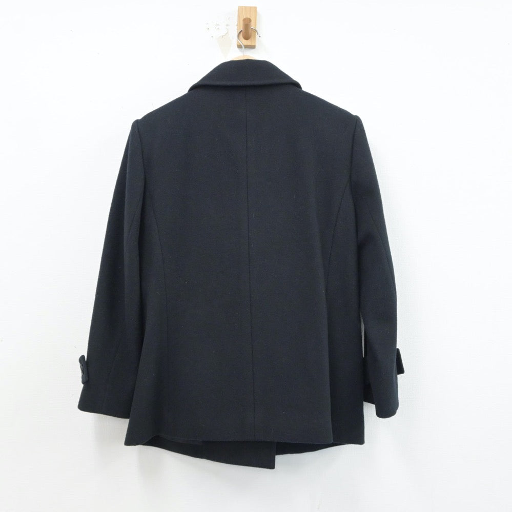 【中古】東京都 日本大学鶴ヶ丘高等学校 女子制服 1点（コート）sf015633