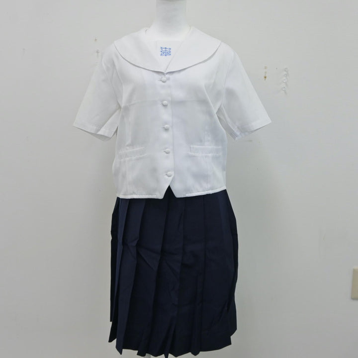 中古制服】大阪府 プール学院中学校・高等学校 女子制服 4点（セーラー服・ニット・スカート）sf015652【リサイクル学生服】 | 中古制服 通販パレイド