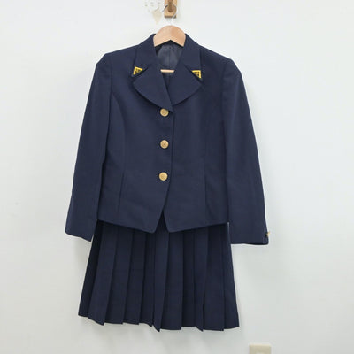 【中古】東京都 武蔵野音楽大学附属高等学校 女子制服 3点（ブレザー・ベスト・スカート）sf015653