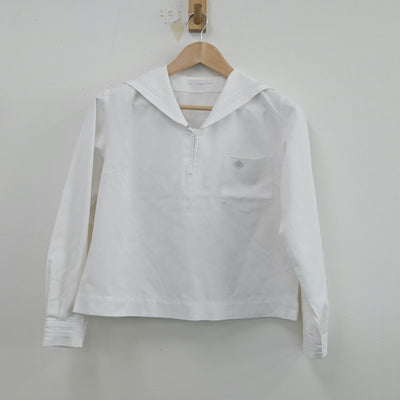 【中古】山口県 山口中央高等学校 女子制服 2点（セーラー服・ニット）sf015658