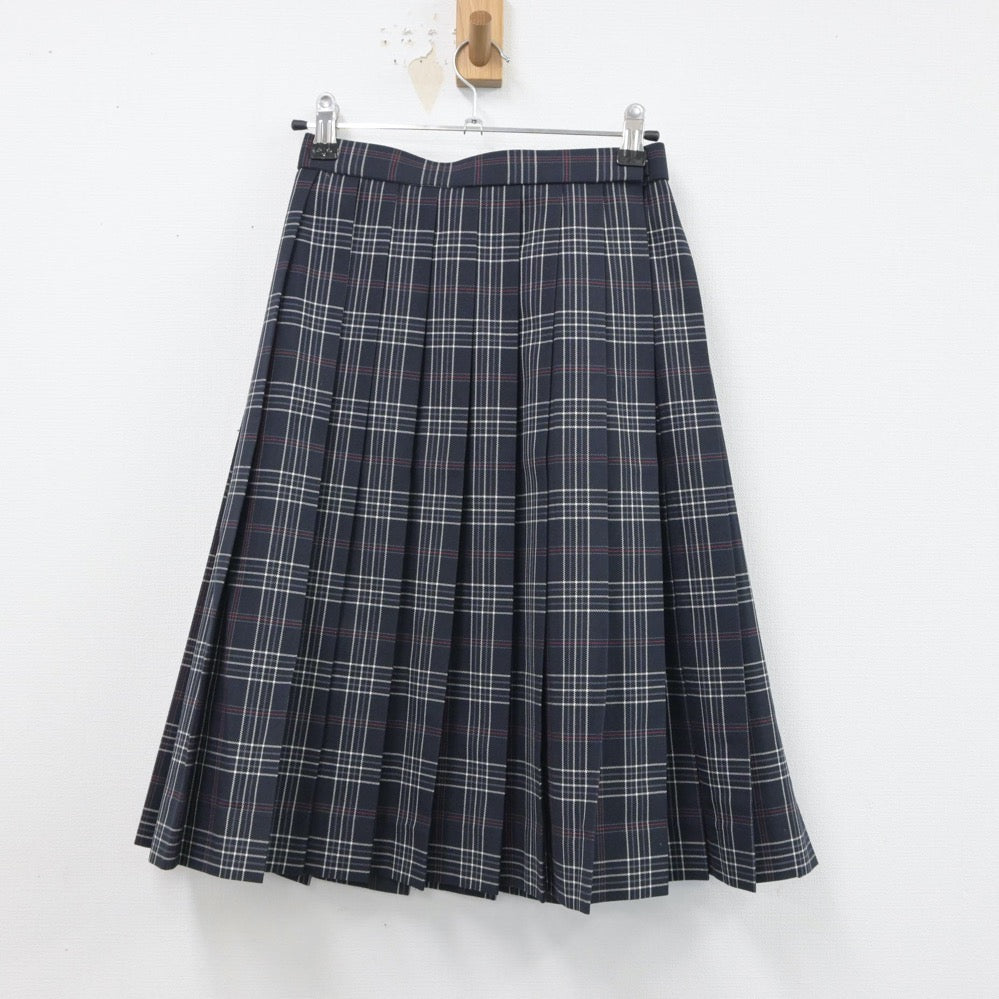 【中古】兵庫県 川西中学校 女子制服 4点（ブレザー・シャツ・ニット・スカート）sf015675