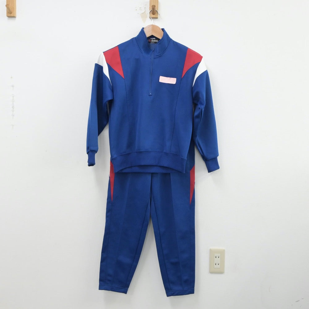 【中古】兵庫県 魚崎中学校 女子制服 2点（ジャージ 上・ジャージ 下）sf015680