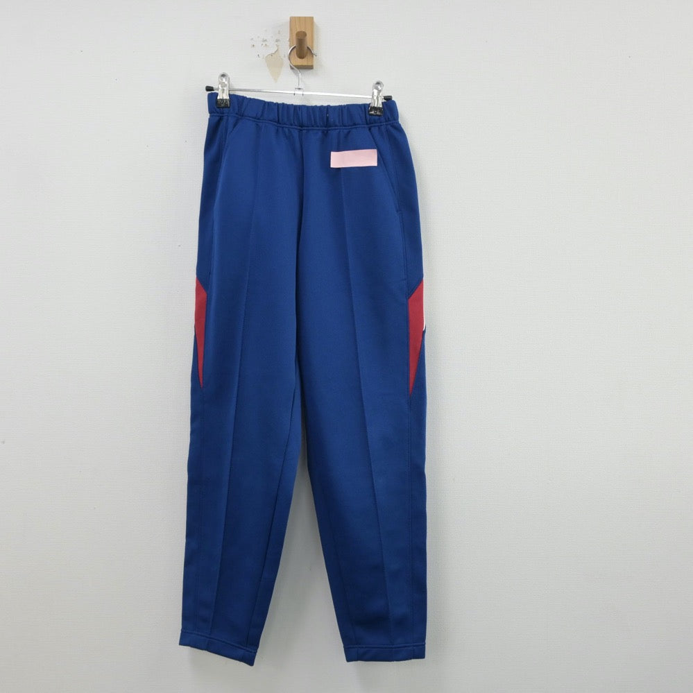 【中古】兵庫県 魚崎中学校 女子制服 2点（ジャージ 上・ジャージ 下）sf015680