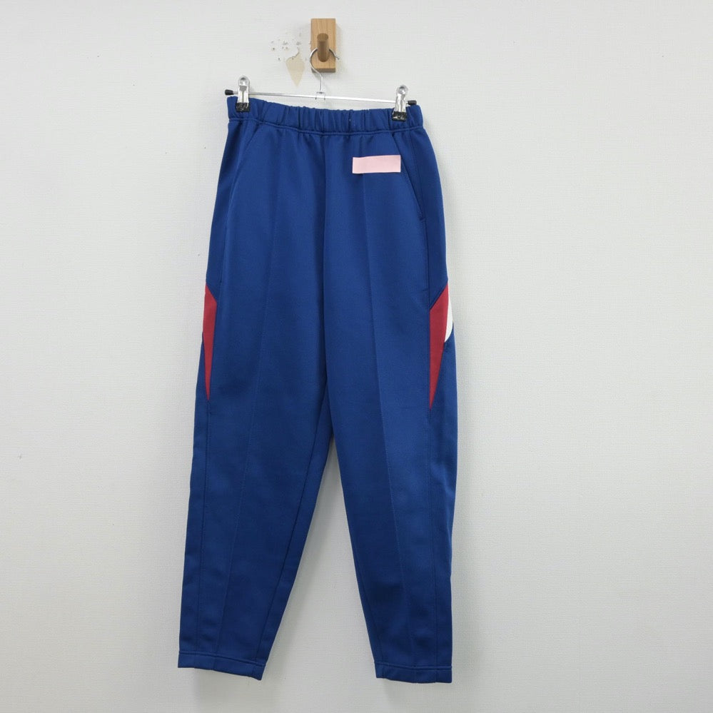 【中古】兵庫県 魚崎中学校 女子制服 2点（ジャージ 上・ジャージ 下）sf015681