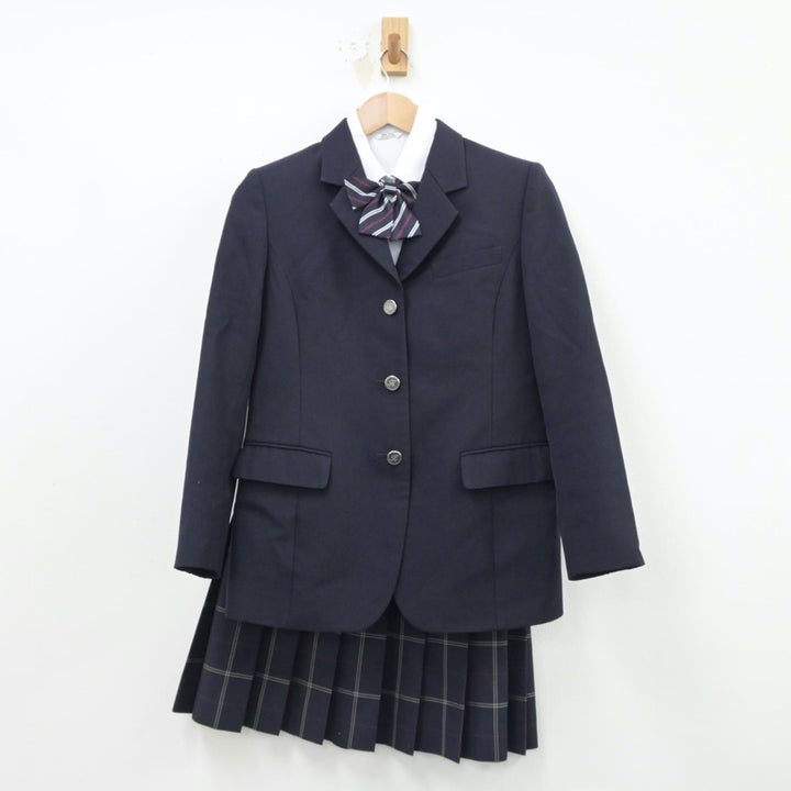 中古制服】東京都 駒澤大学高等学校 女子制服 5点（ブレザー