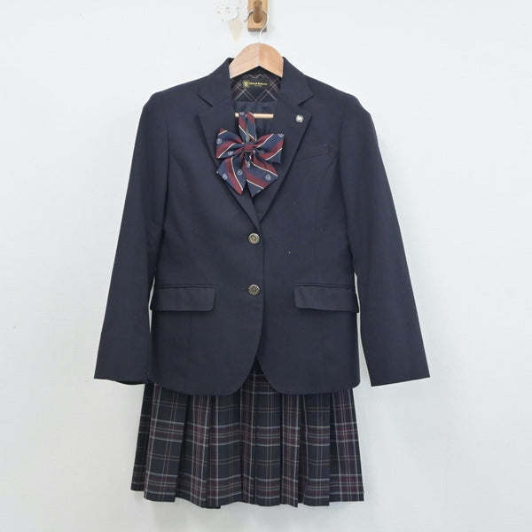 中古制服】滋賀県 国際情報高等学校 女子制服 5点（ブレザー・スカート）sf015705【リサイクル学生服】 | 中古制服通販パレイド