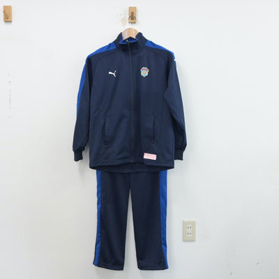 【中古】鹿児島県 鳳凰高等学校 女子制服 2点（ジャージ 上・ジャージ 下）sf015710