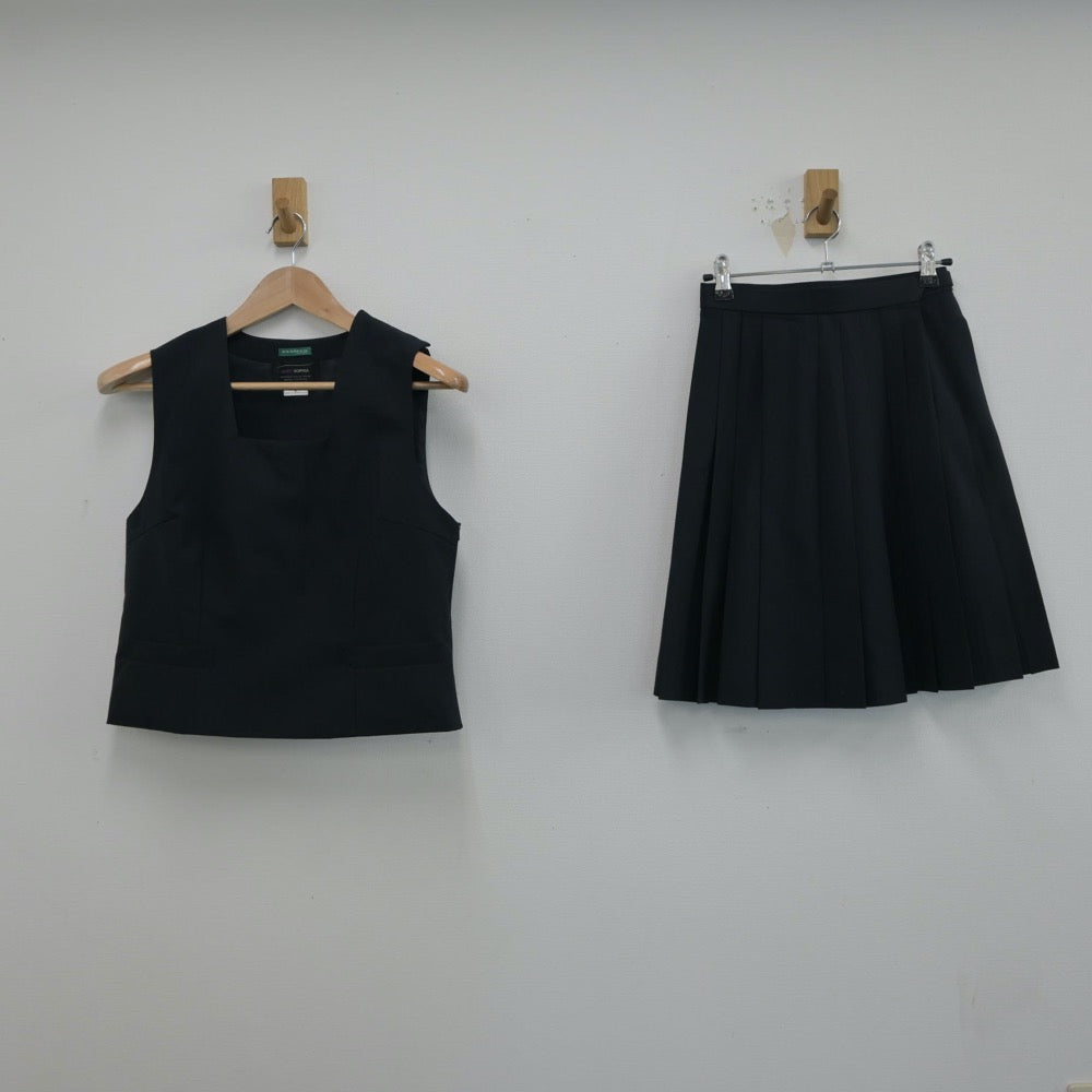 中古制服】神奈川県 東野中学校 女子制服 2点(ベスト・スカート 中古制服】神奈川県 東野中学校 女子制服 2点(ベスト・スカート