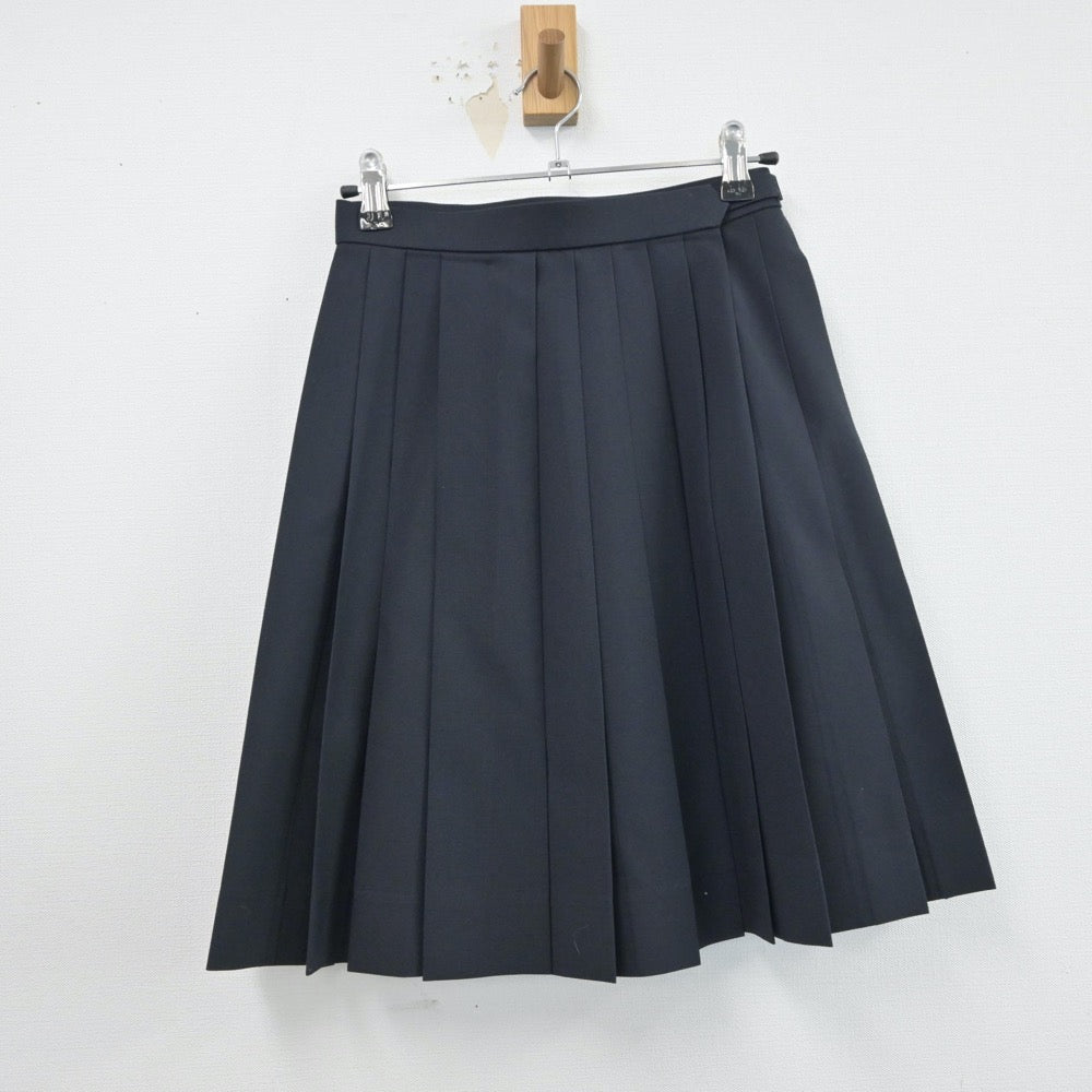 【中古】神奈川県 東野中学校 女子制服 2点（ベスト・スカート）sf015719