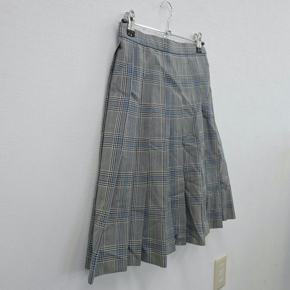 【中古】東京都 東村山西高等学校 女子制服 2点（スカート・スカート）sf015725