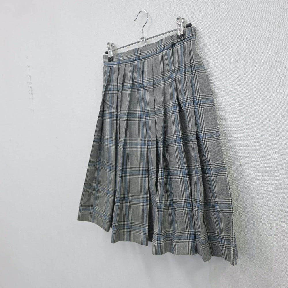 【中古】東京都 東村山西高等学校 女子制服 2点（スカート・スカート）sf015725