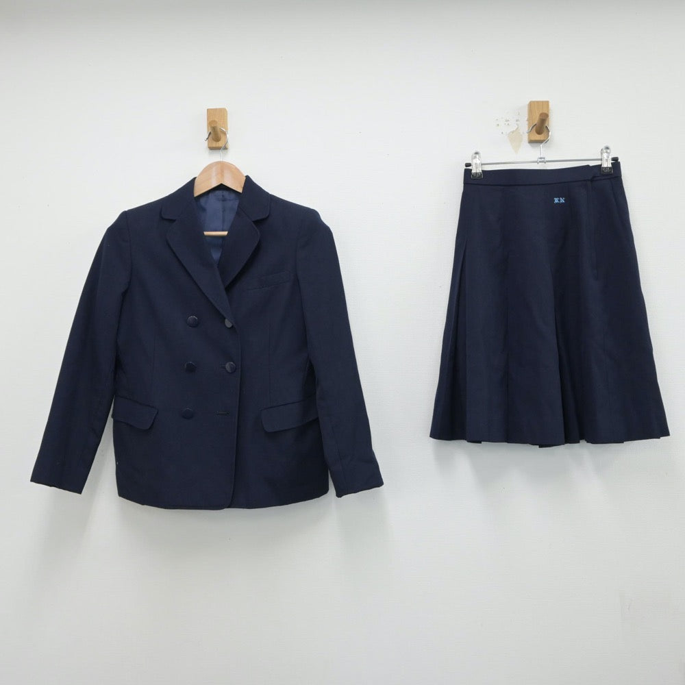 【中古】埼玉県 越谷北高等学校 女子制服 3点（ブレザー・スカート）sf015731