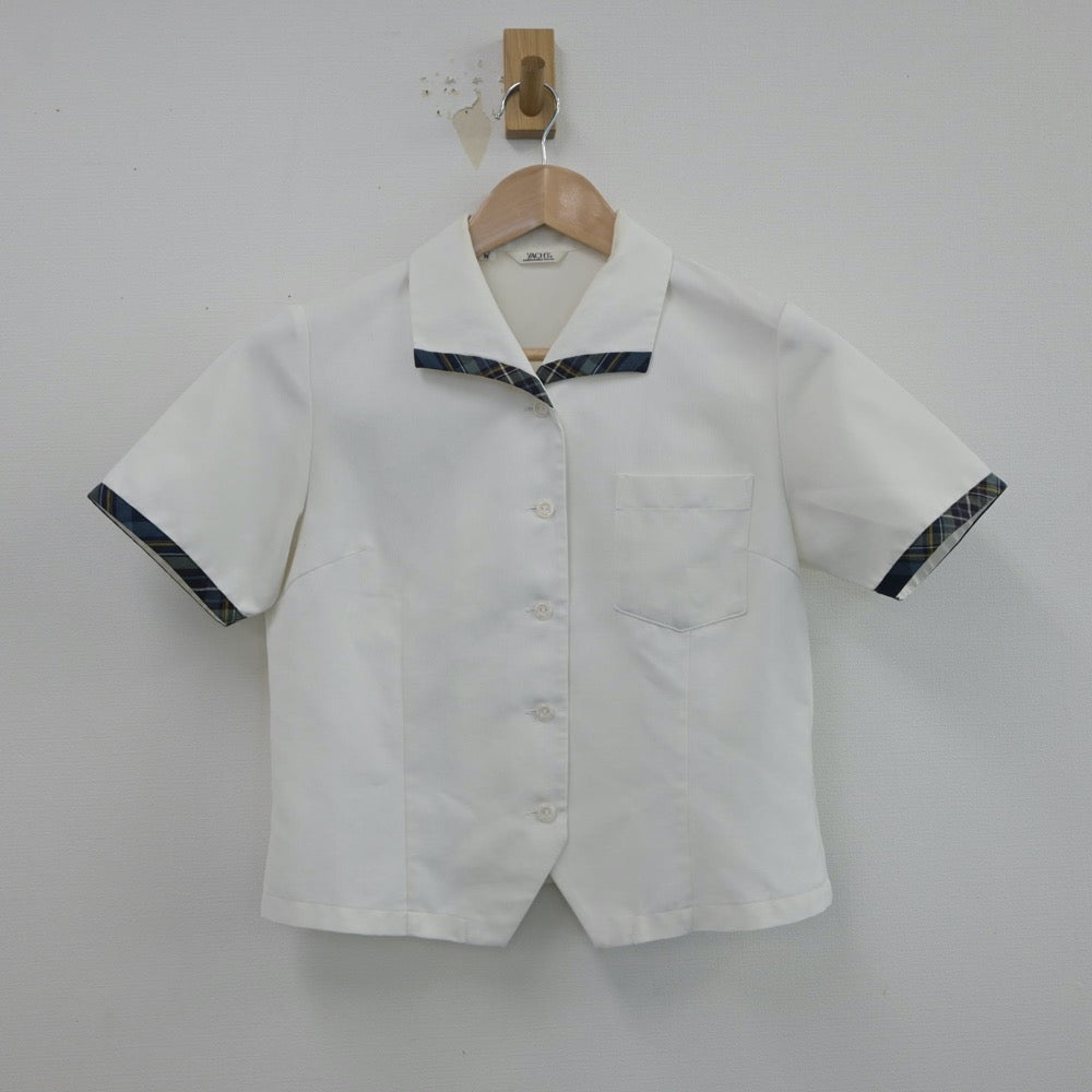 【中古】愛媛県 伊予高等学校 女子制服 2点（シャツ）sf015738