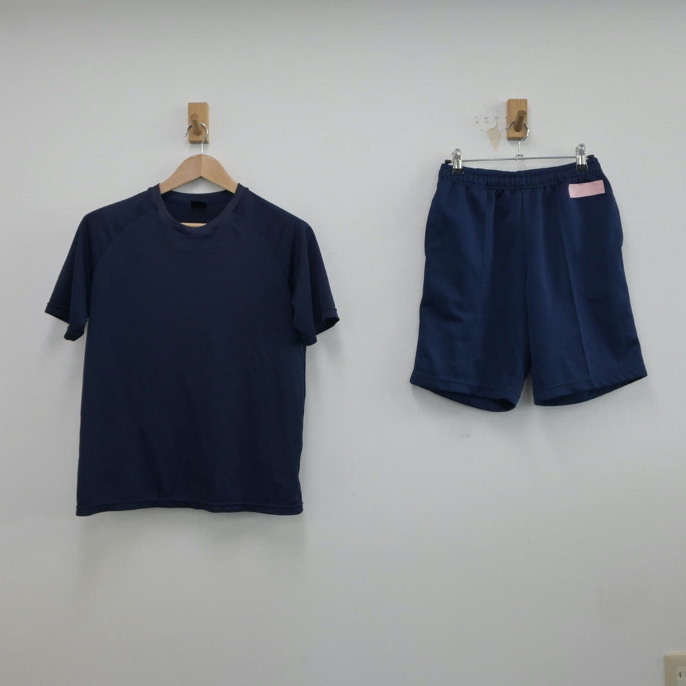 【中古】神奈川県 横浜市立城郷中学校 女子制服 2点（体操服 上・体操服 下）sf015751