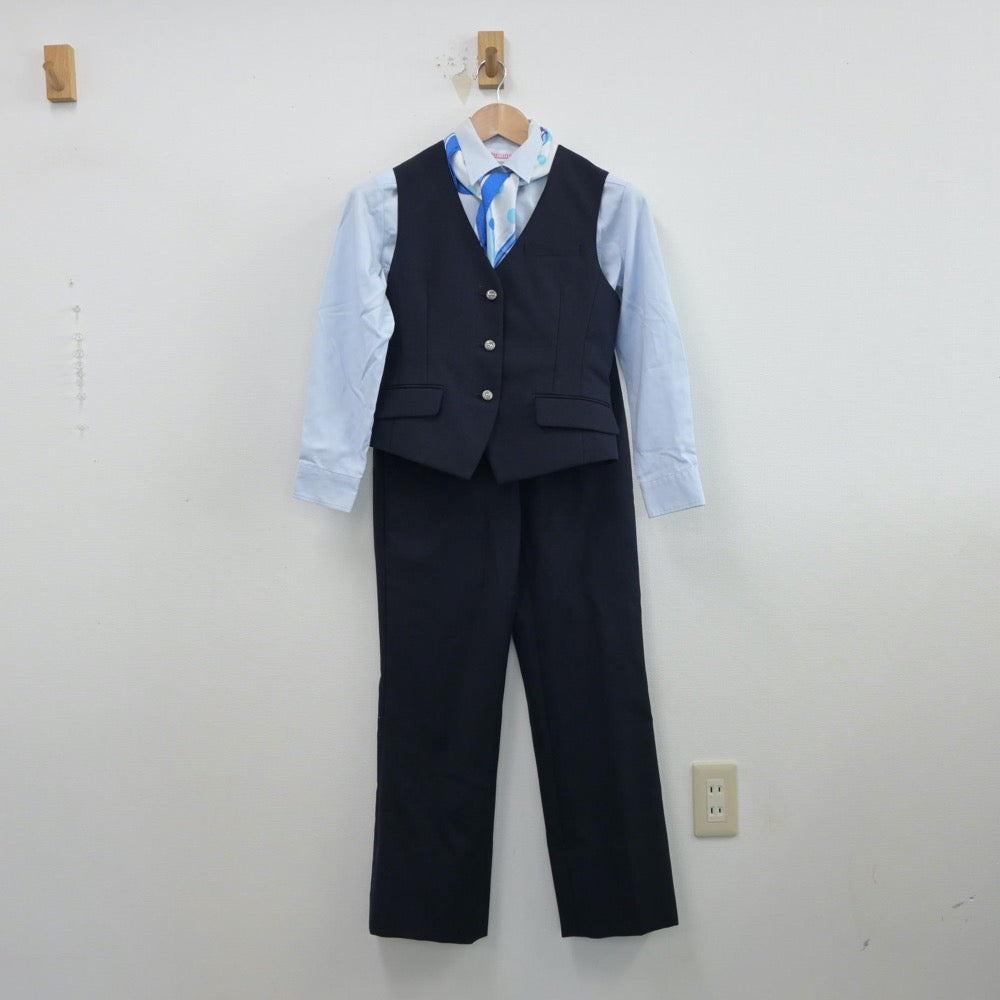 【中古】専門学校制服 日本航空専門学校 4点 sf015755