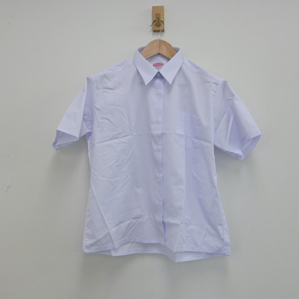 【中古】群馬県 群馬県立大間々高等学校 女子制服 2点（シャツ・スカート）sf015764