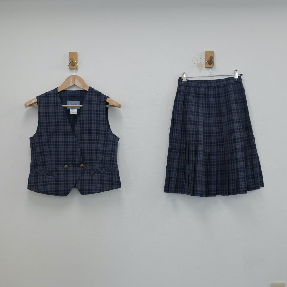 中古制服】大阪府 私立初芝橋本高校 女子制服 3点(ベスト 中古制服】大阪府 私立初芝橋本高校 女子制服 3点(ベスト