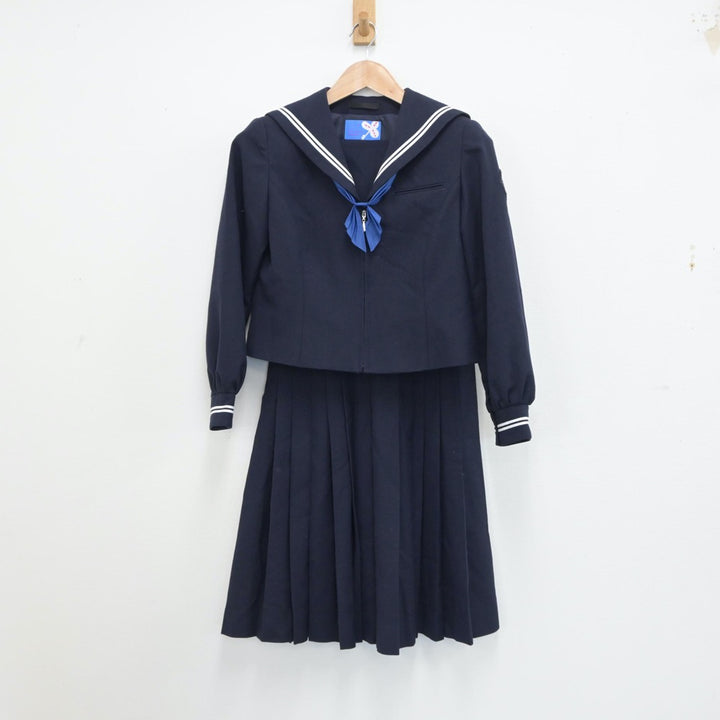 【中古制服】静岡県 静岡市立清水飯田中学校 女子制服 3点（セーラー服・シャツ・スカート）sf015779【リサイクル学生服】 | 中古制服通販パレイド