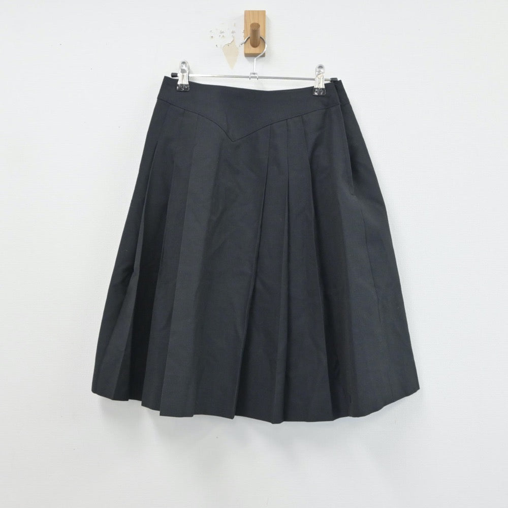 【中古】広島県 広島県立安西高等学校 女子制服 2点（セーラー服・スカート）sf015790