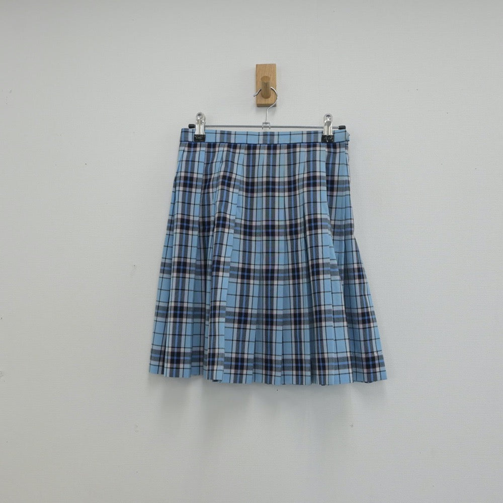 【中古】兵庫県 クラーク記念国際高等学校 女子制服 5点（シャツ・ニットベスト・スカート）sf015795