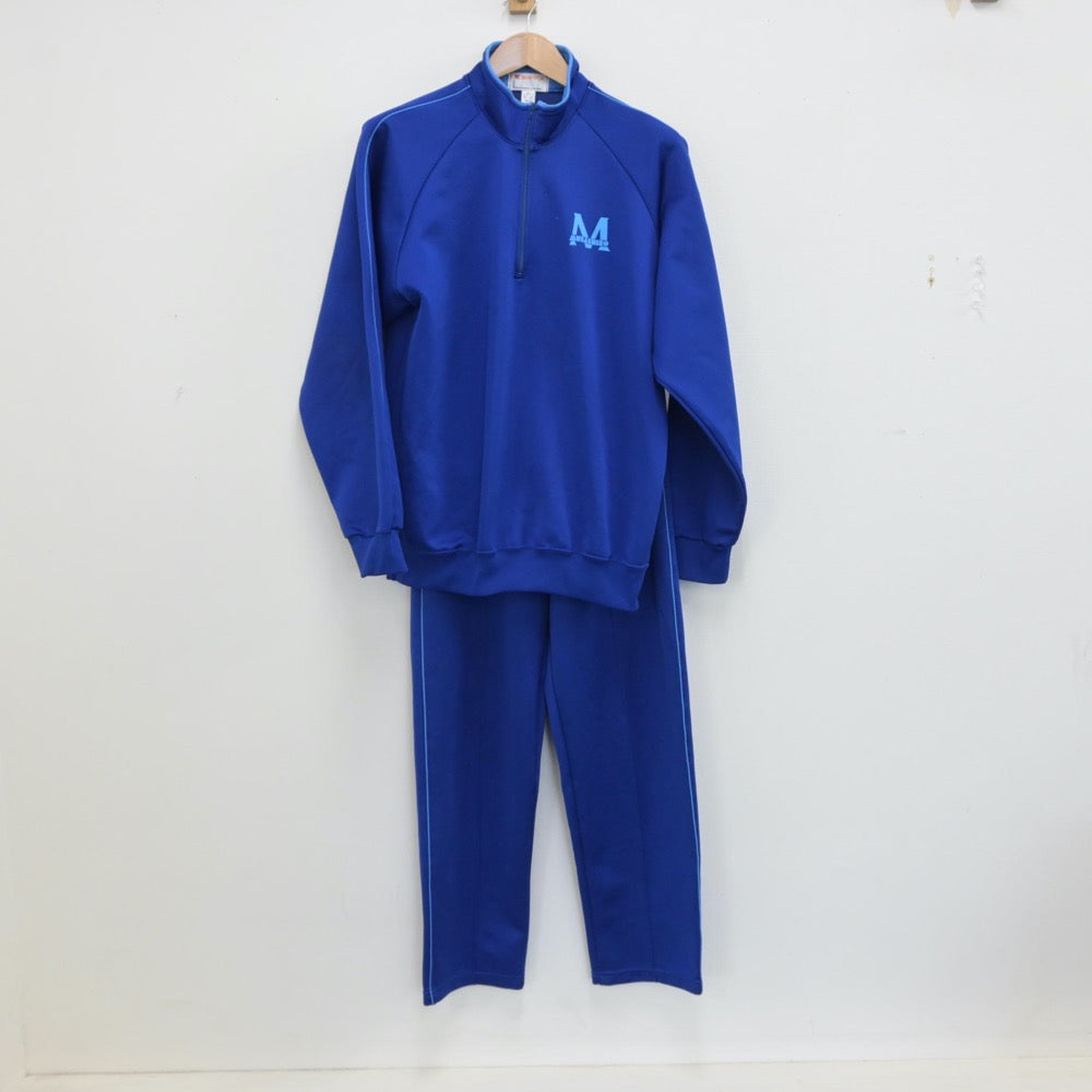 【中古】埼玉県 越谷市立武蔵野中学校 女子制服 3点（ジャージ 上・ジャージ 下・体操服 下）sf015799