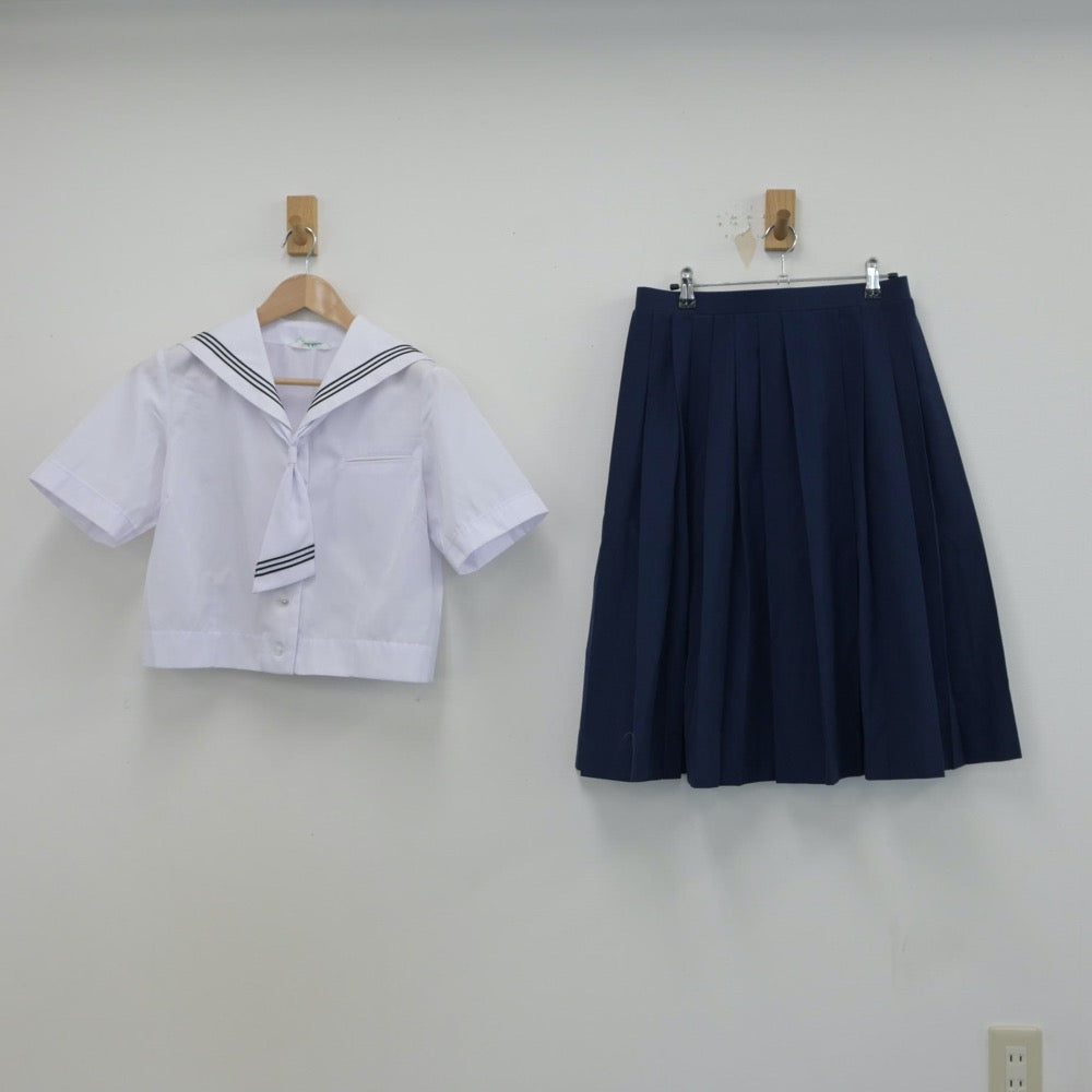 中古制服】埼玉県 越谷市立武蔵野中学校 女子制服 3点（セーラー服・スカート）sf015802【リサイクル学生服】 | 中古制服通販パレイド