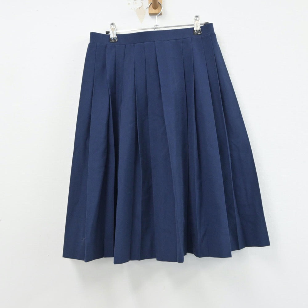 【中古】埼玉県 越谷市立武蔵野中学校 女子制服 3点（セーラー服・スカート）sf015802