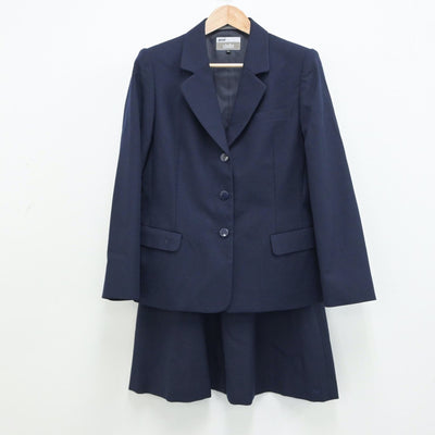 【中古】埼玉県 埼玉県立蕨高等学校 女子制服 5点（ブレザー・ニット・スカート）sf015812