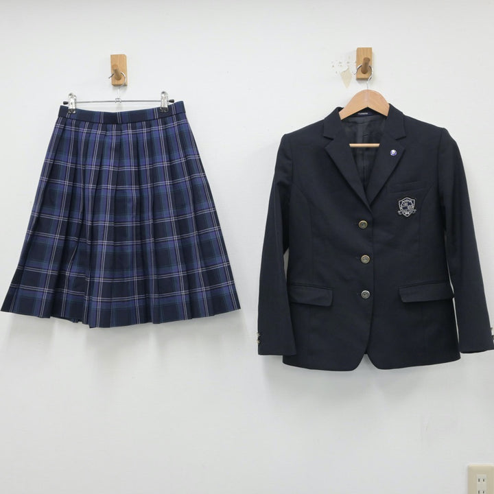 中古制服】東京都 村田女子高等学校 女子制服 6点（ブレザー