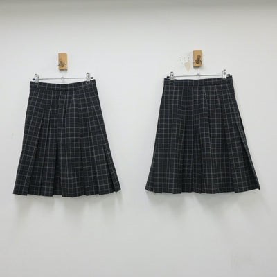 【中古】栃木県 小山城南高等学校 女子制服 2点（スカート）sf015840