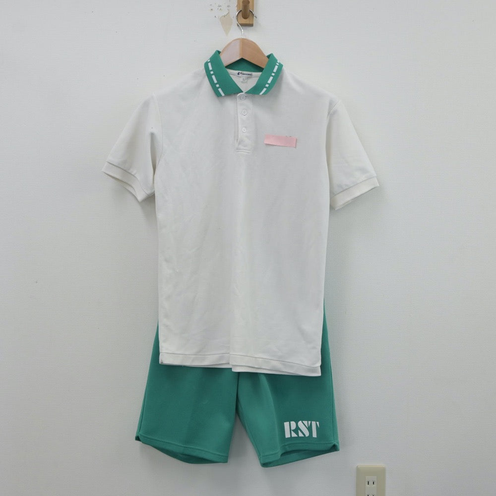 【中古】埼玉県 和光国際高等学校 女子制服 4点（ジャージ 上・体操服 上・ジャージ 下・体操服 下）sf015843