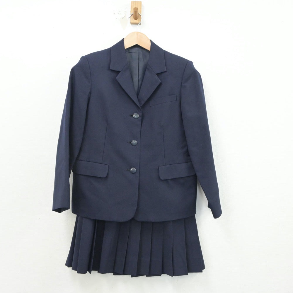 【中古】神奈川県 神奈川県立多摩高等学校 女子制服 2点（ブレザー・スカート）sf015854