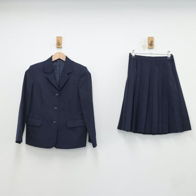 【中古】神奈川県 神奈川県立多摩高等学校 女子制服 2点（ブレザー・スカート）sf015854