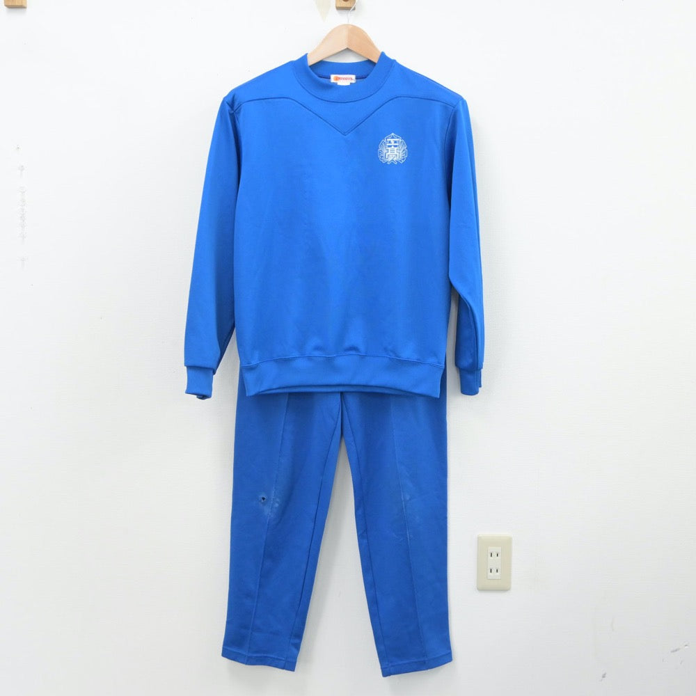 【中古】熊本県 熊本工業高等学校 女子制服 3点（ジャージ 上・体操服 上・ジャージ 下）sf015858