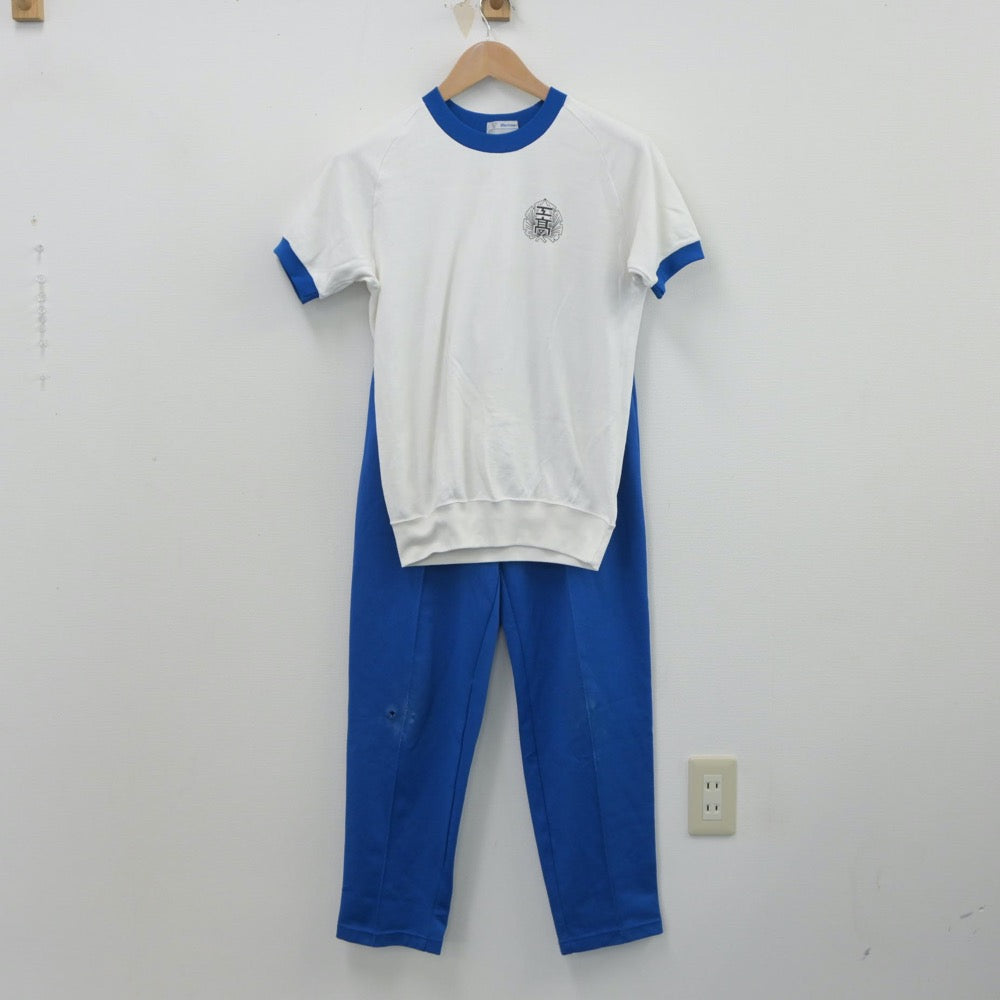 【中古】熊本県 熊本工業高等学校 女子制服 3点（ジャージ 上・体操服 上・ジャージ 下）sf015858