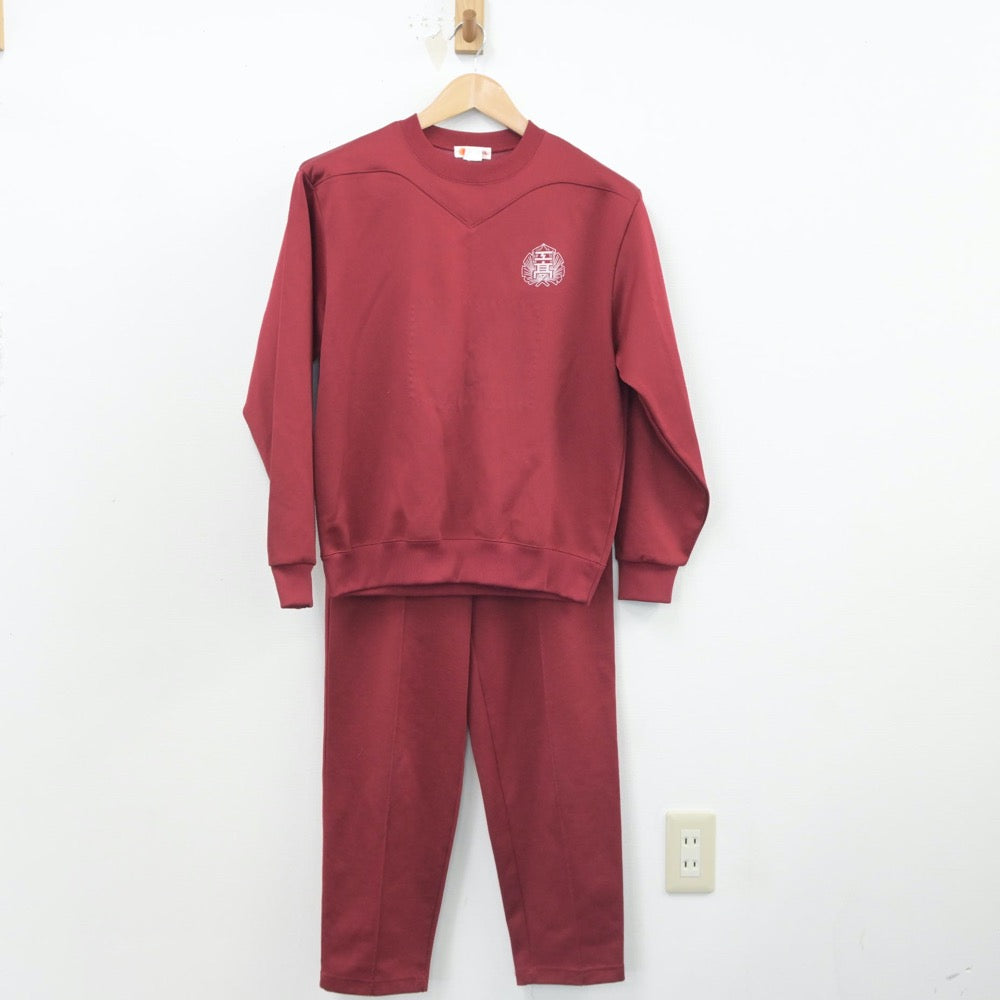 【中古】熊本県 熊本工業高等学校 女子制服 3点（ジャージ 上・体操服 上・ジャージ 下）sf015863