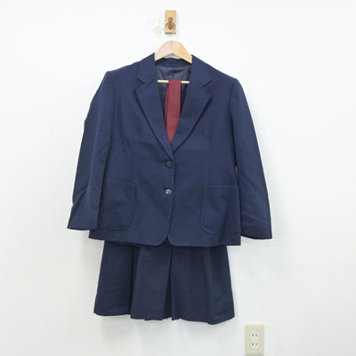 【中古】東京都 東京都日野市立平山中学校 女子制服 4点（ブレザー・ベスト・スカート）sf015866