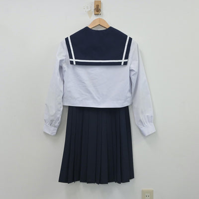 【中古】愛知県 愛知県立刈谷北高等学校 女子制服 3点（セーラー服・スカート）sf015867