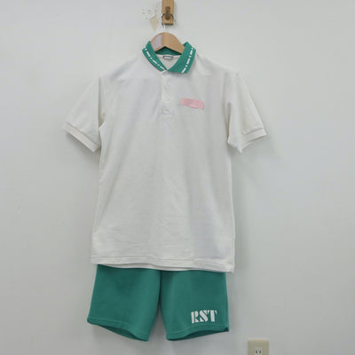 【中古】埼玉県 和光国際高等学校 女子制服 2点（体操服 上・体操服 下）sf015875