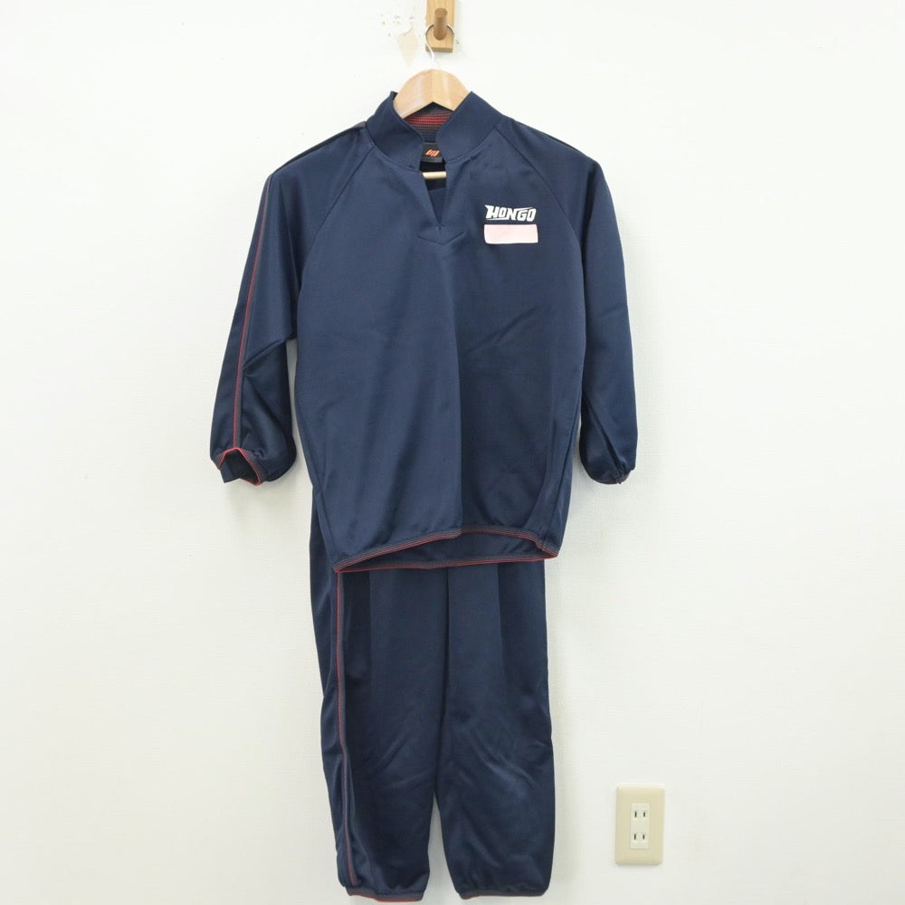 【中古】広島県 三原市立第五中学校 女子制服 4点（ジャージ 上・体操服 上・ジャージ 下・体操服 下）sf015879