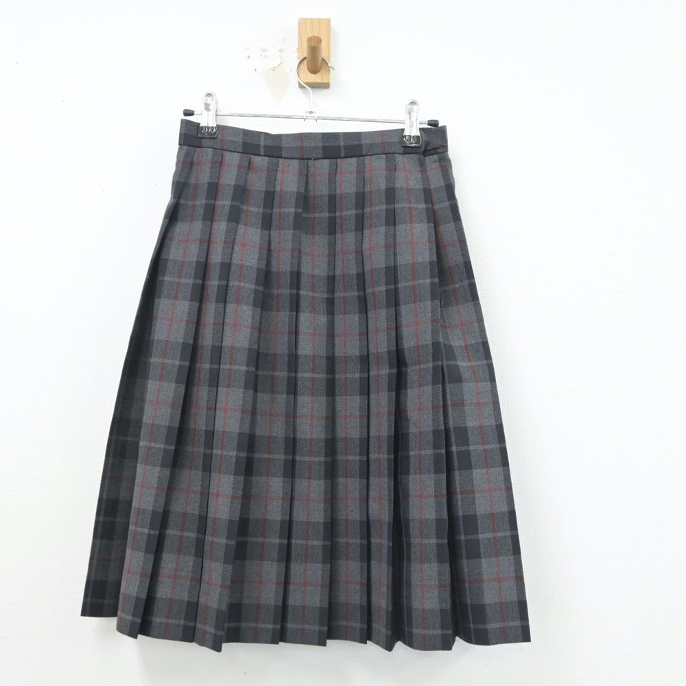 【中古】兵庫県 梅花高等学校 女子制服 2点（シャツ・スカート）sf015886